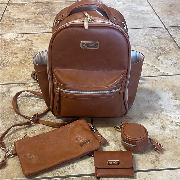 Itzy Ritzy Handbags - Itzy Ritzy Diaper Bag & Crossbody Set